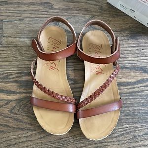 Blowfish leather sandals